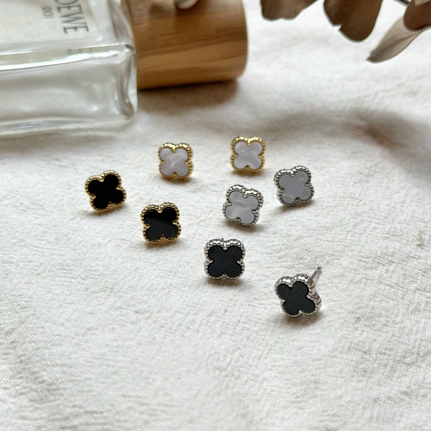 Kiera Clover Studs