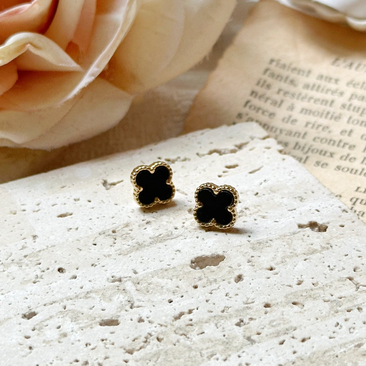 Kiera Clover Studs