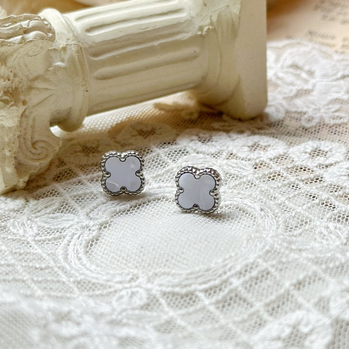 Kiera Clover Studs