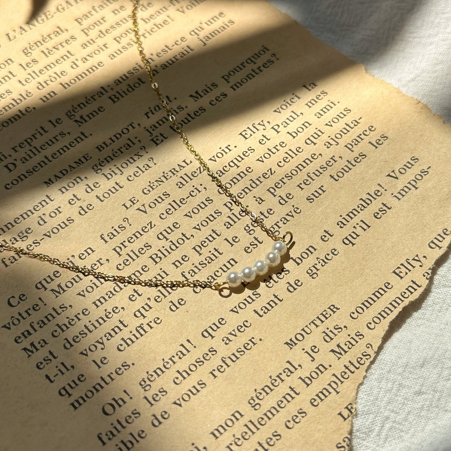 Maisie Pearl Necklace