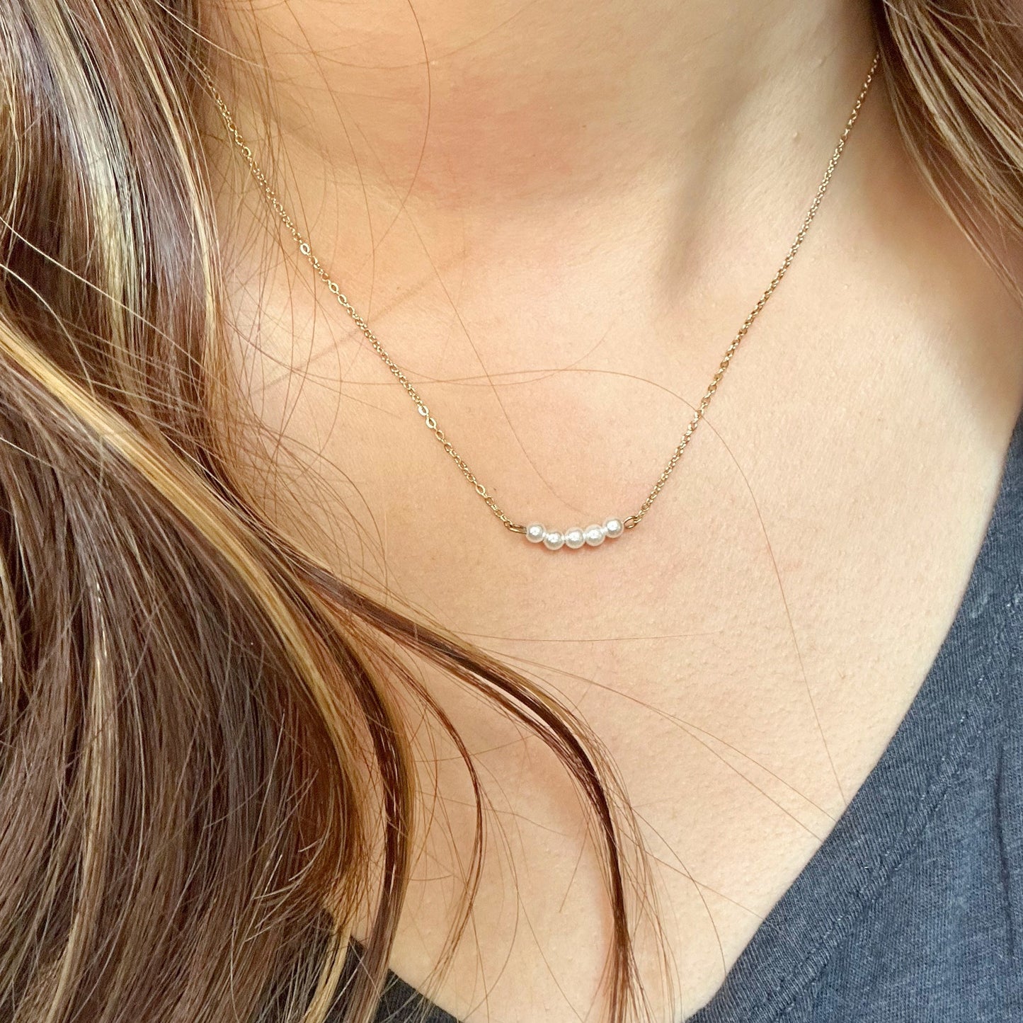 Maisie Pearl Necklace