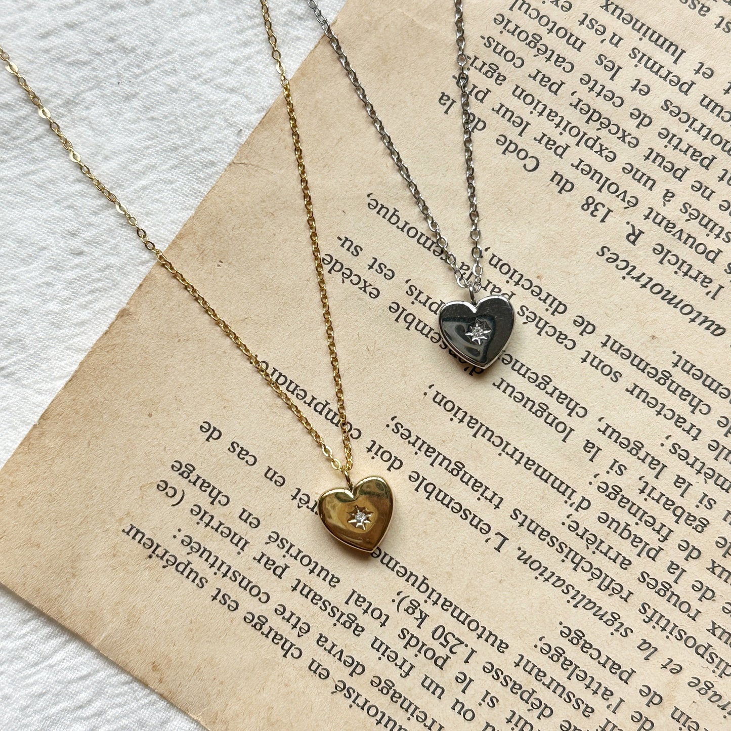 Elizabeth Heart Necklace