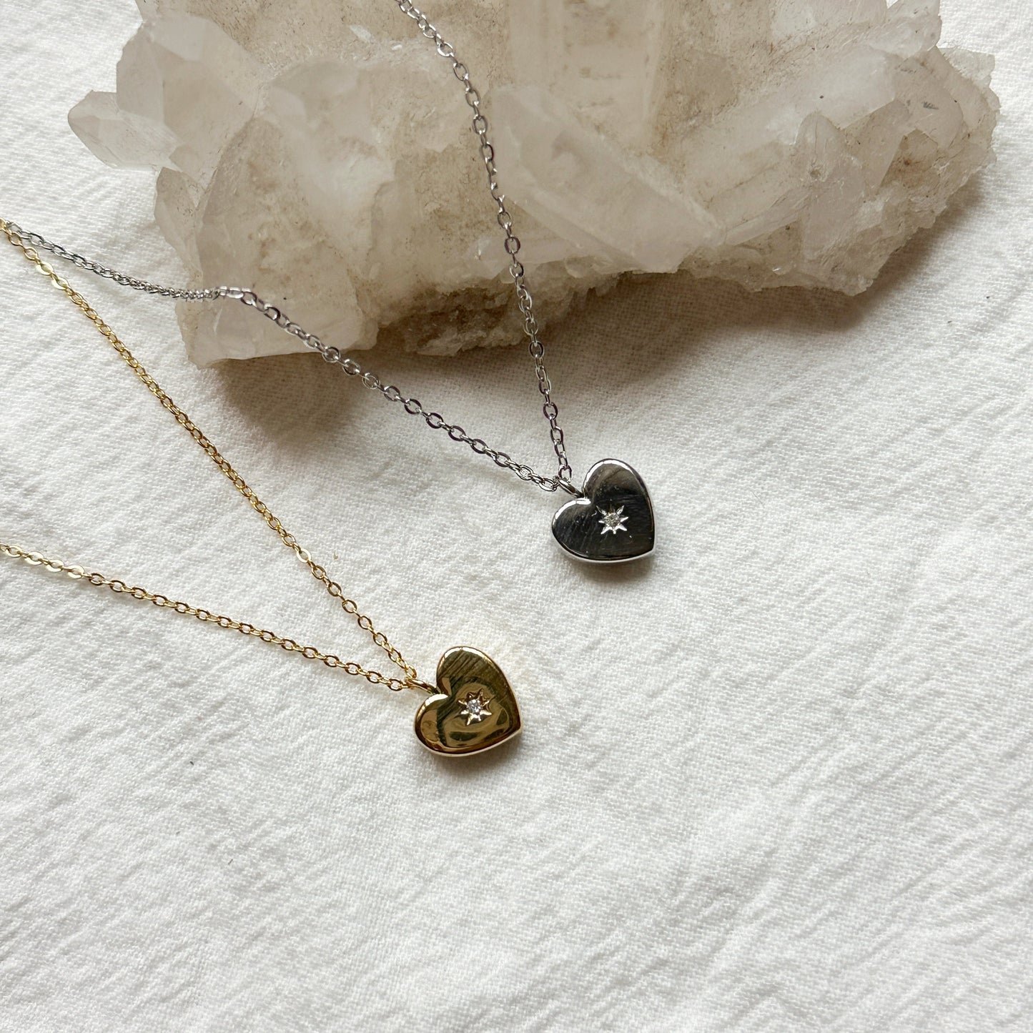 Elizabeth Heart Necklace
