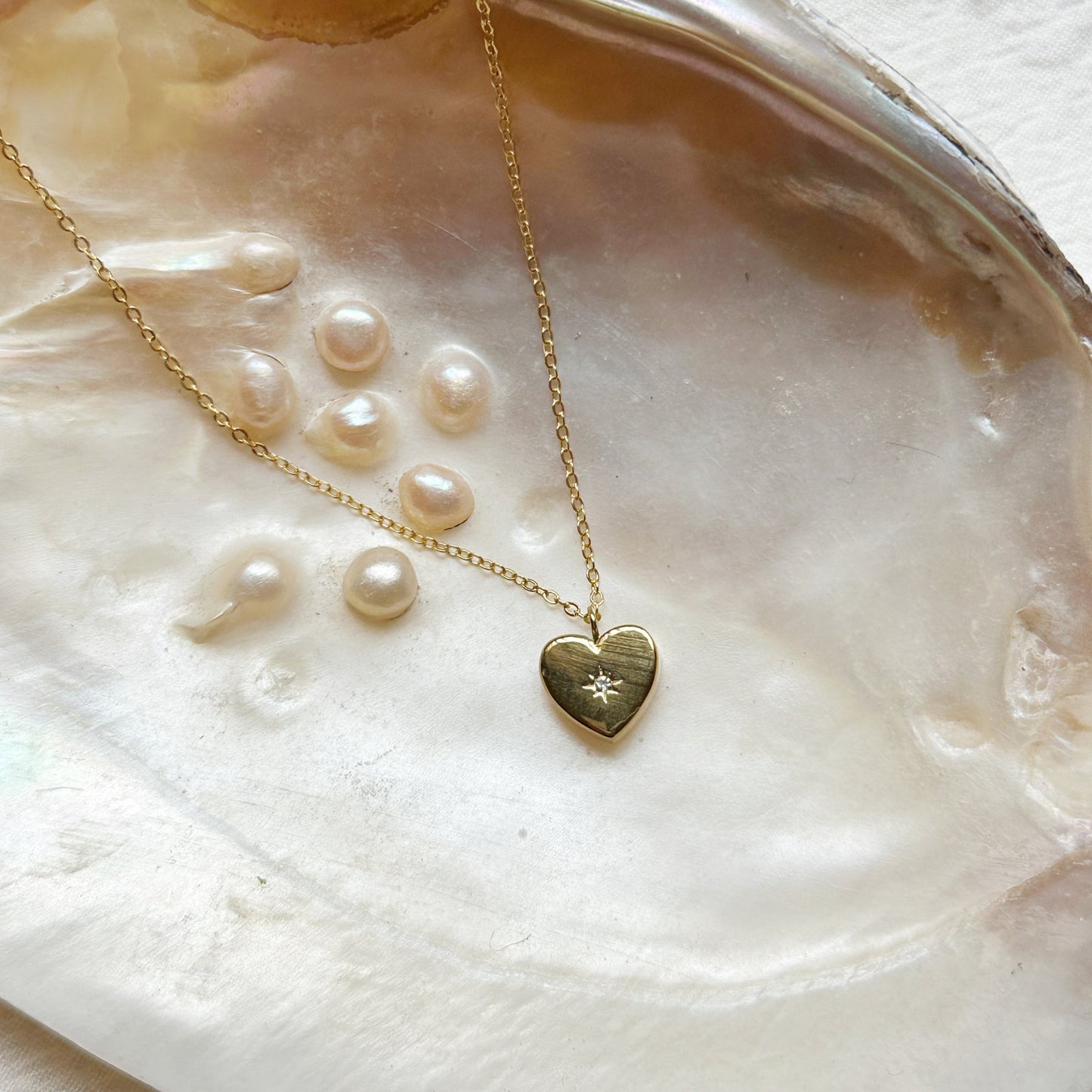 Elizabeth Heart Necklace