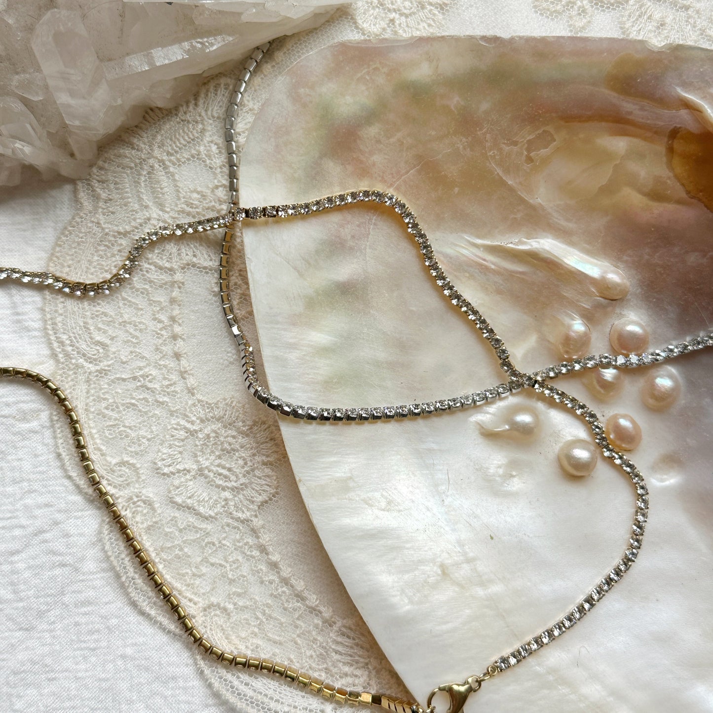 Anya Tennis Necklace