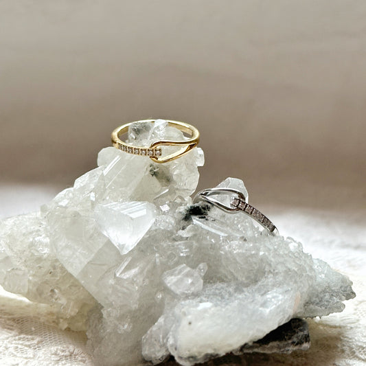 Pave Loop Ring