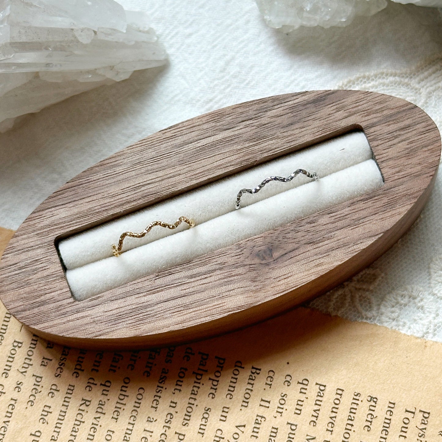 Wavy Stacker Ring