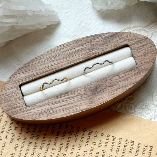 Wavy Stacker Ring