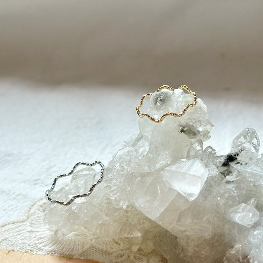 Wavy Stacker Ring