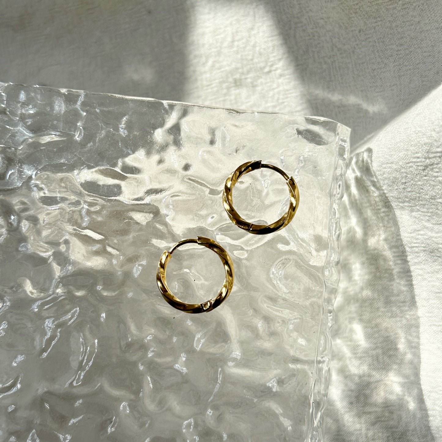 Willow Textured Hoops