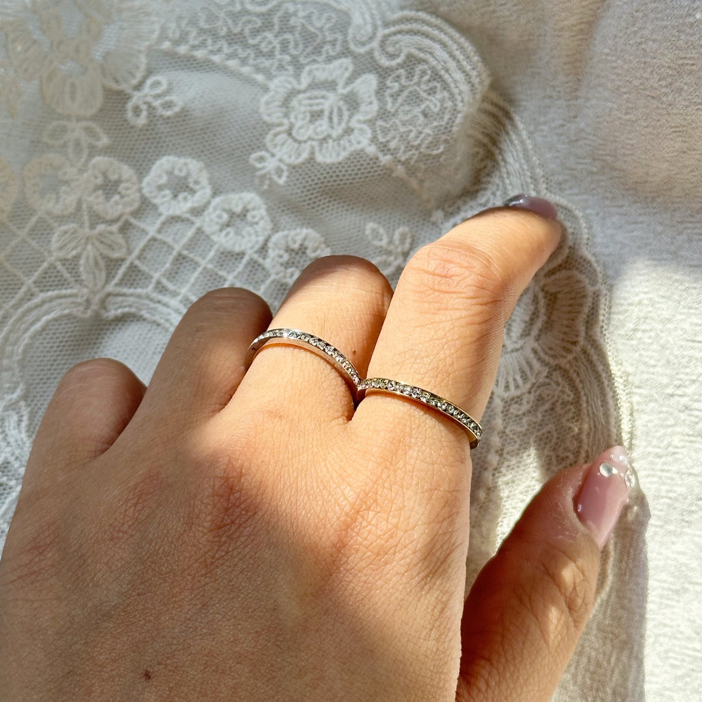Rhinestone Ring