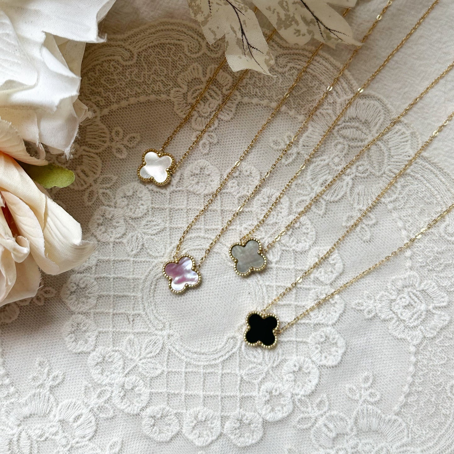 Leia Clover Necklace (Regular)