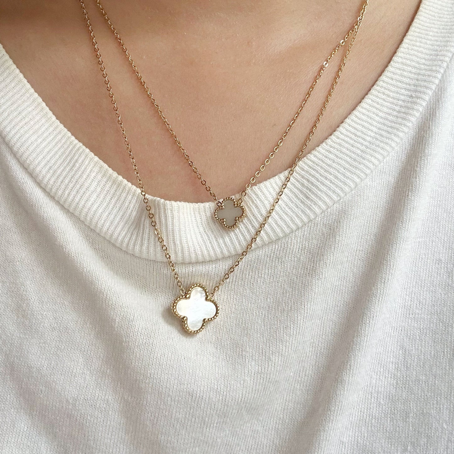 Leia Clover Necklace (Regular)