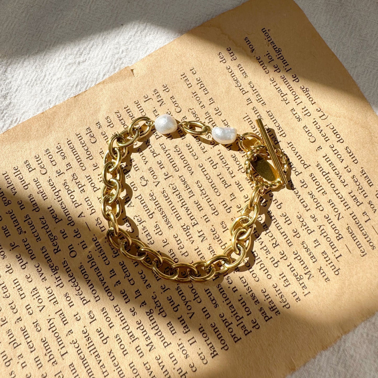 Pearl O-Link Bracelet