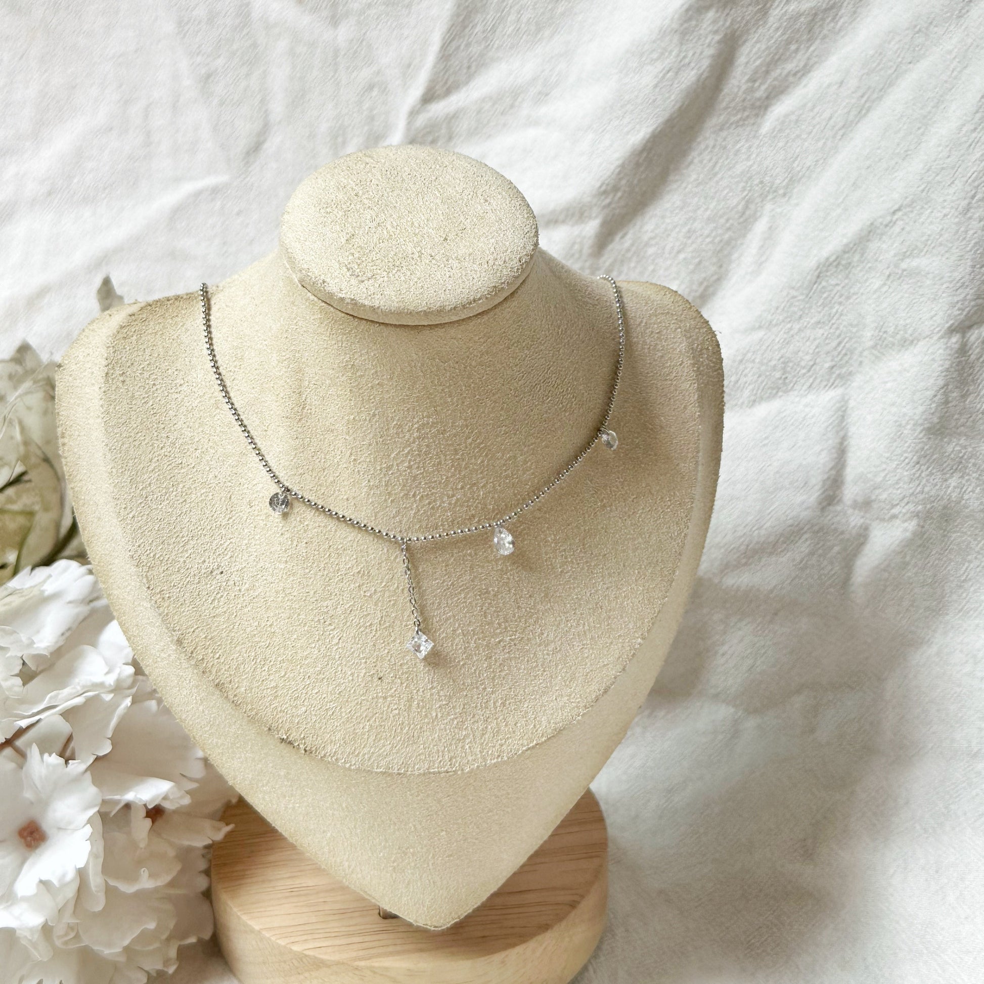 Silver Stainless Steel Necklace