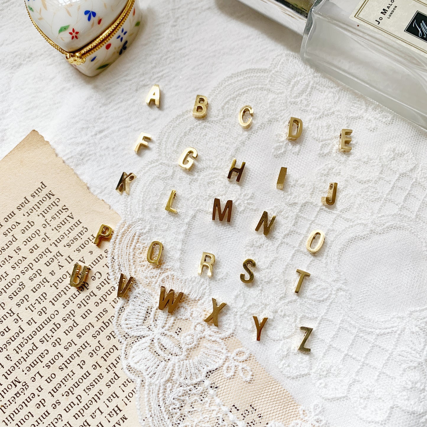 Always In My Heart Initial Necklace