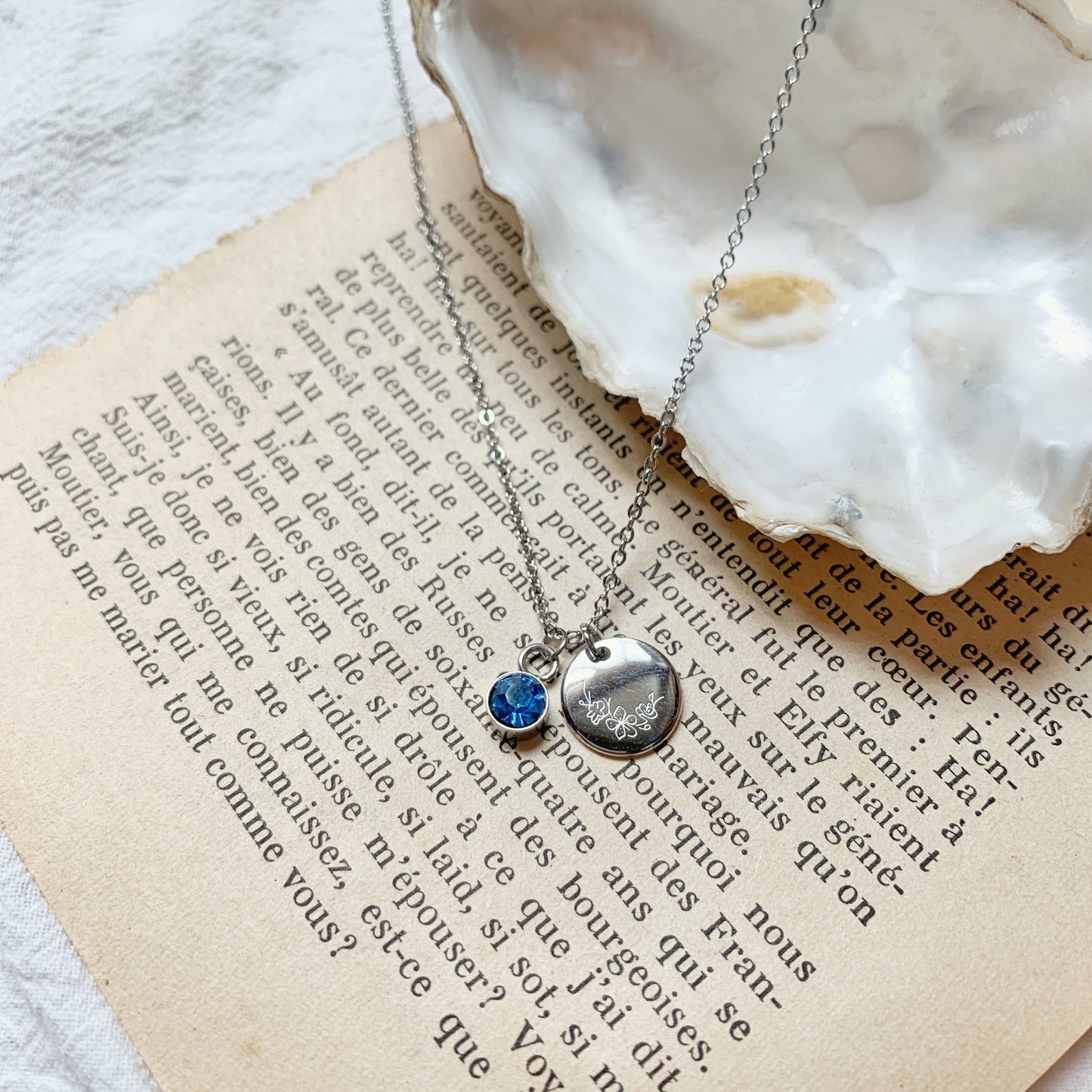 Mariette Birthflower Necklace