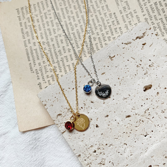 Mariette Birthflower Necklace
