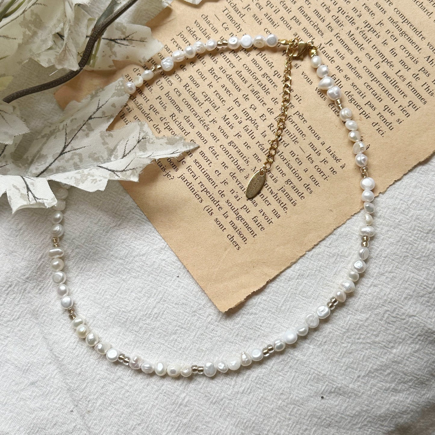 Aella Pearl Necklace