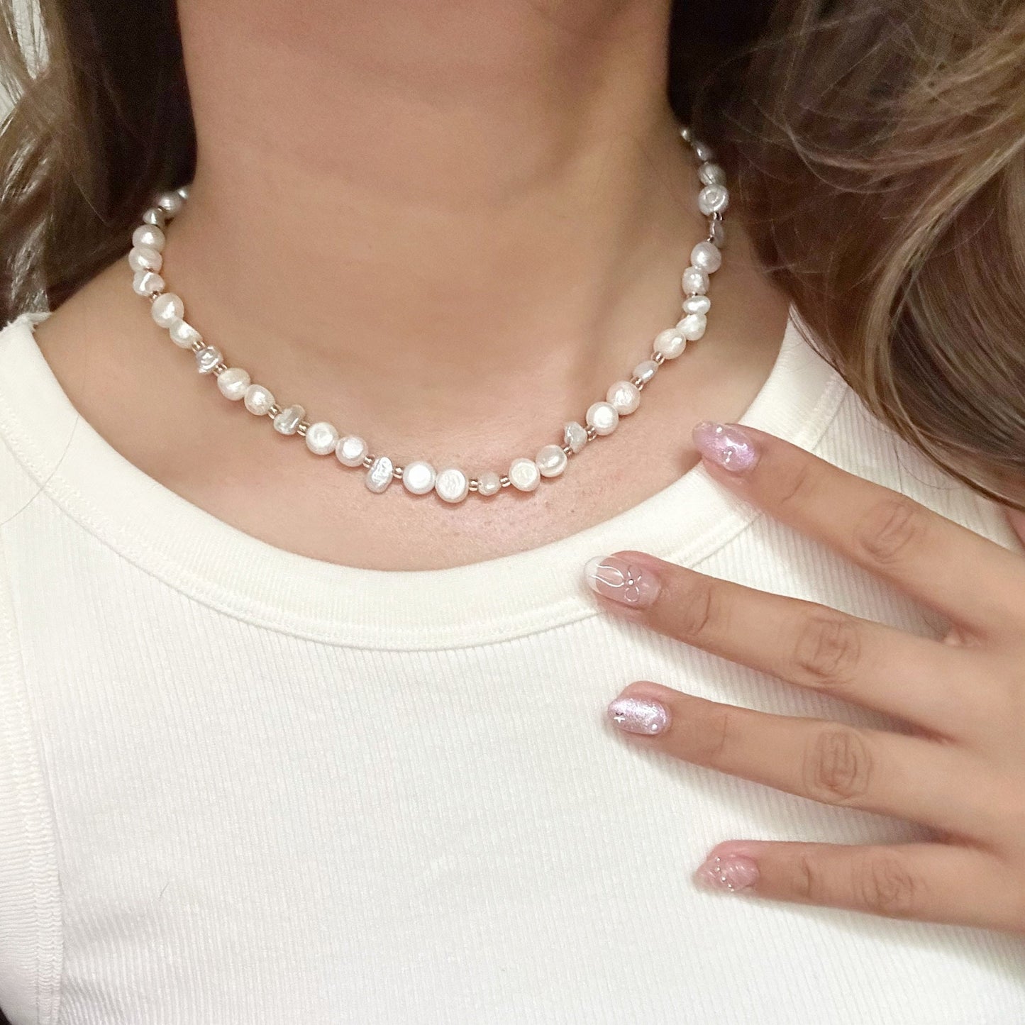 Rie Pearl Necklace