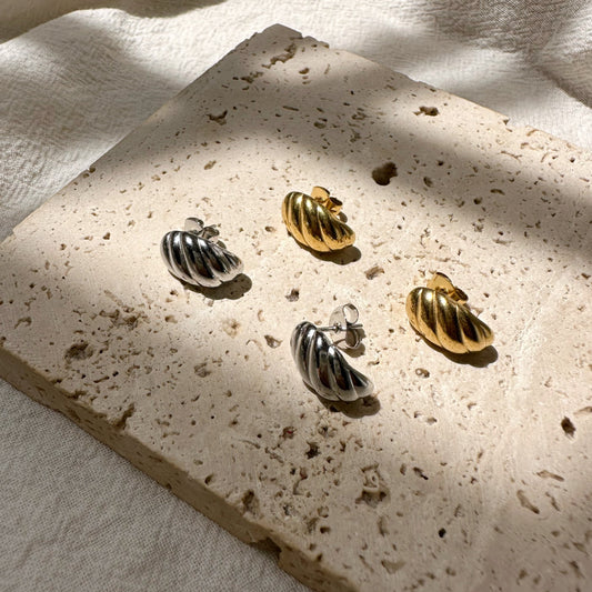 Julia Croissant Studs