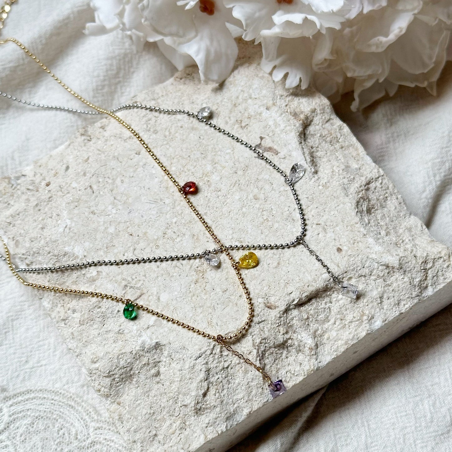 Unique Gemstone Necklace