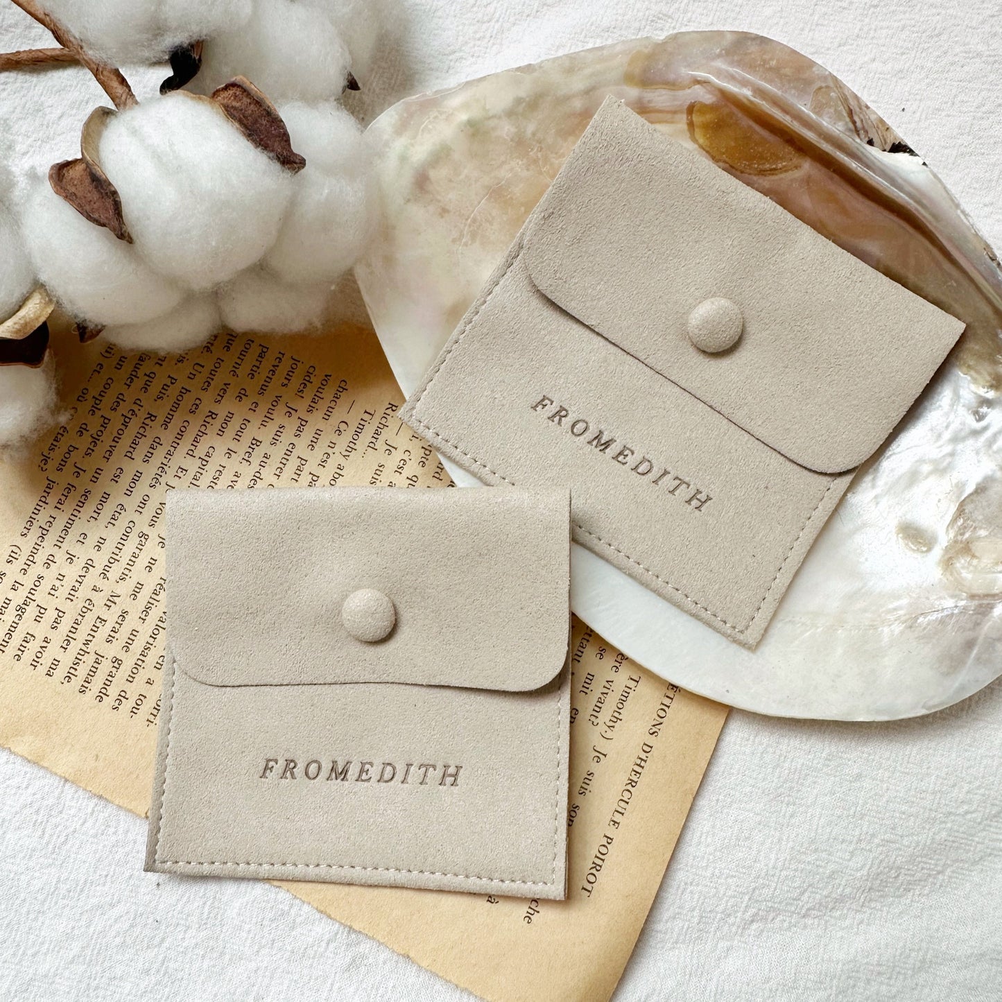 Fromedith Suede Pouch